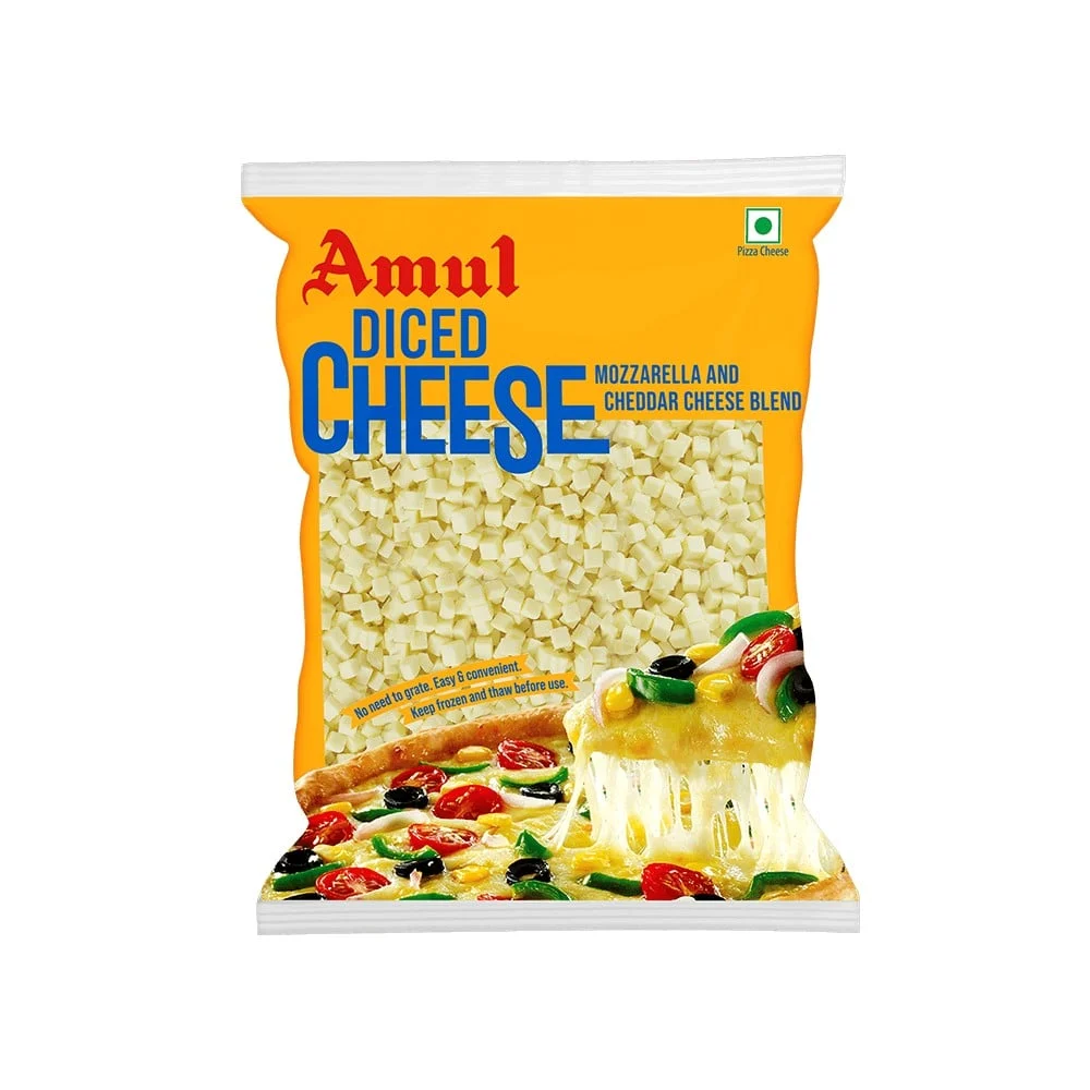 Amul Diced Cheese(mozrila)