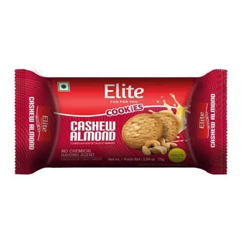 Elite Cookies Cashew Almond (75g) 
