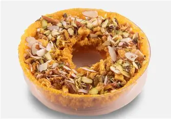 Dryfruit Ghevar (Pure Ghee)