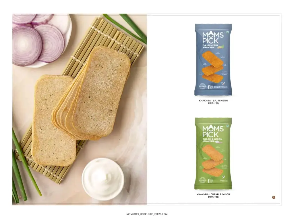 Moms Pick Bajri Methi Khakhra (38gm)