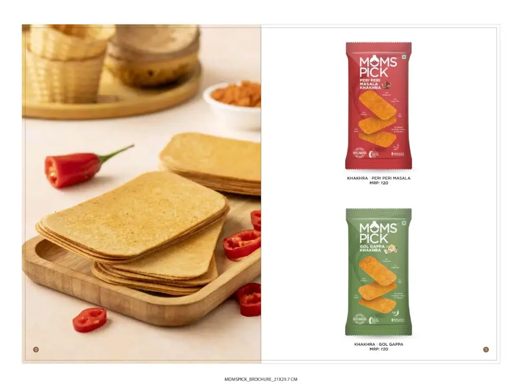 Moms Pick Peri Masala Khakhra (38gm)