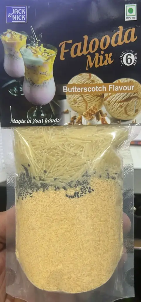 Jack & Nick Butter Scotch Falooda Mix (200g)
