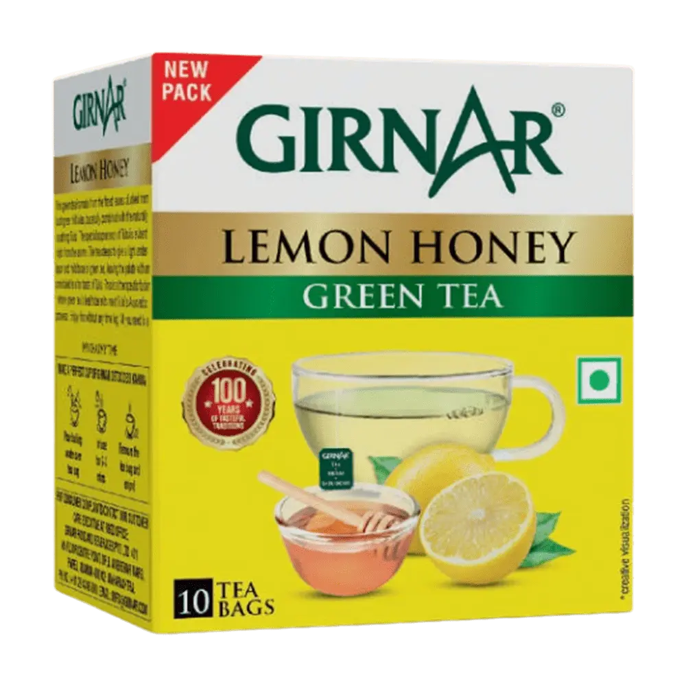 Girnar Green Tea Lemon & Honey (1.2g*10bags=12g)
