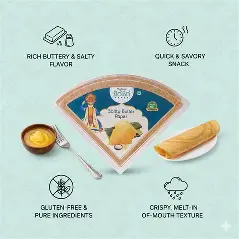 The Royal Paper Dosa Chilli Garlic (12pc) 