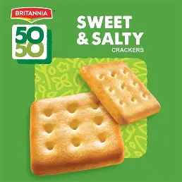 Britannia 50-50 Sweet & Salty (200g) (35/-) 