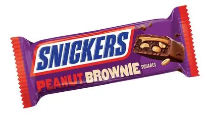 Snickers Peanut Brownie (22g) (30/-)
