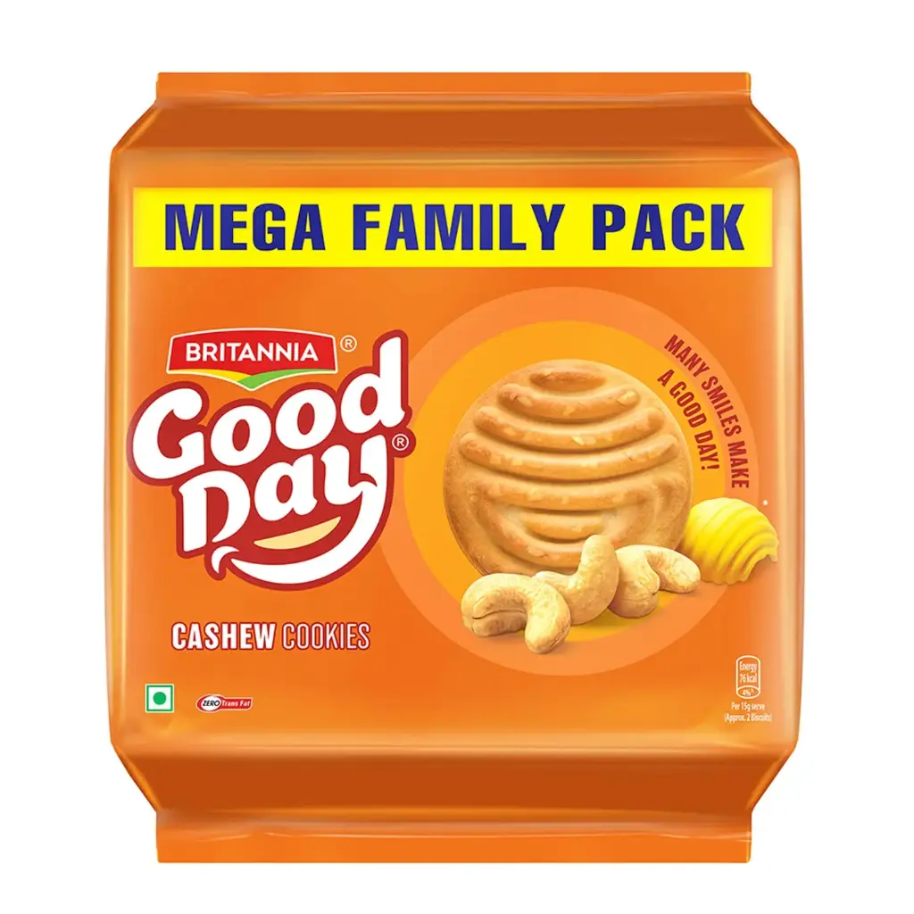 Britannia Good Day Cashew (526g)(130/-)