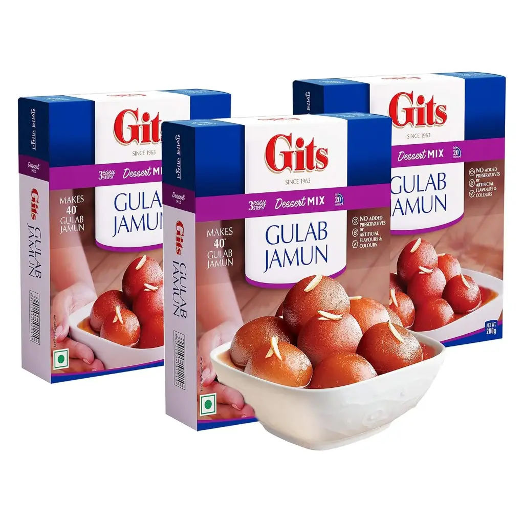 Gits Instant Mix Gulab Jamun (200g) (99/-)