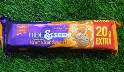 Parle Hide&Seek Cream Sandwiches Orange (100g+25g)(40/-)