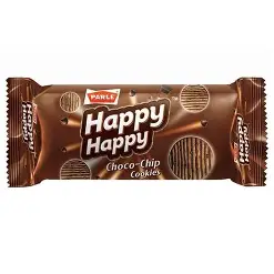 Parle Happy Happy choco chip Cookies (396g) (130/-) 