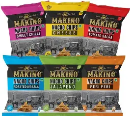 Makino Nacho Chips Cheese (110g) (130/-) 