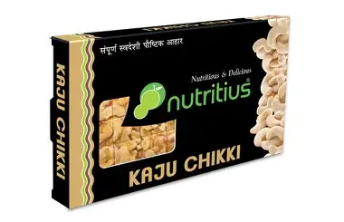Nutritus Cashew Chikki (125gm)