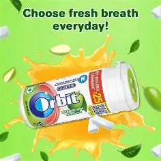 Orbit Sweet Lime Flaour (19.8g) 50/- 