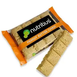 Nutritus Peanut Butter Chikki Pack of 10