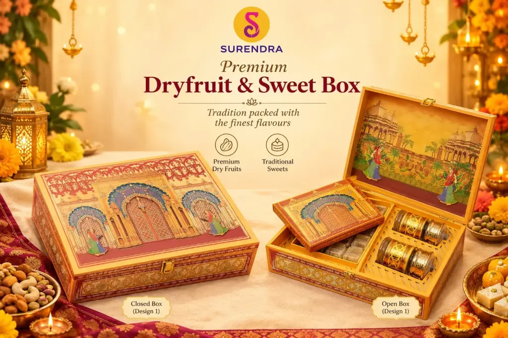 Gift Hamper Mdf Gift Box (M-0184) With Bag 