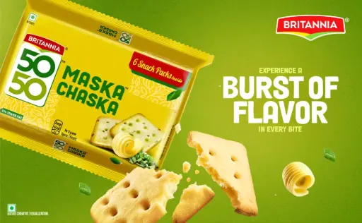 Britannia 50-50 Maska Chaska (100g+14.1g)