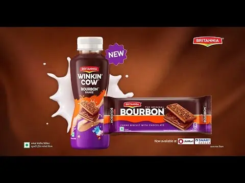 Britannia Winkin Cow Bourbon Shake (180ml)