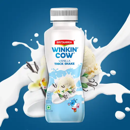 Britannia Winkin Cow Vanilla Shake (180ml) 