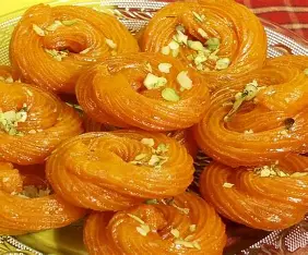Paneer Jalebi.