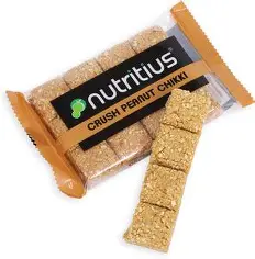 Nutritus Crush Peanut Chikki (125gm)