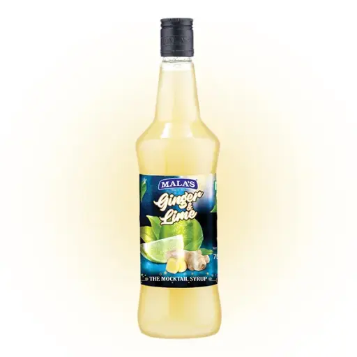 Mala's Ginger Lime Syrup-750ml