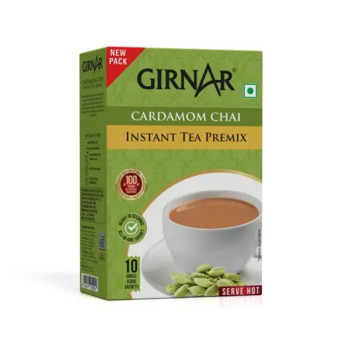 Girnar Premix Cardamom Tea (14g*10bags=140g)
