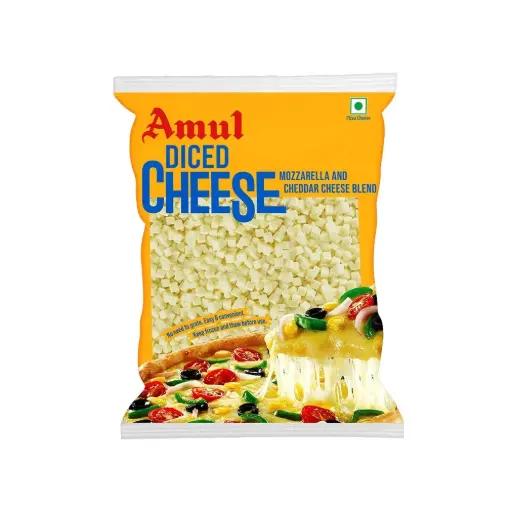 Amul Diced Cheese(mozrila)