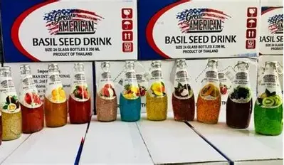 American Basil Seed Drink Orange(300ml)