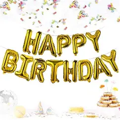 Happy Birthday Foil (13PC)