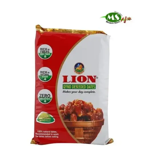 Lion Qyno Seedless Dates (500g)
