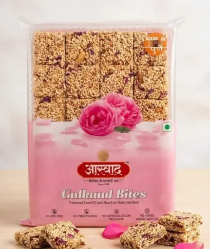 Aaswad Rajgira Coconut Bites (90g) (40/-)  