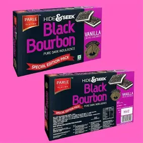 Parle Hide&Seek Black Bourbon Vanilla  (30g)(10/-)  